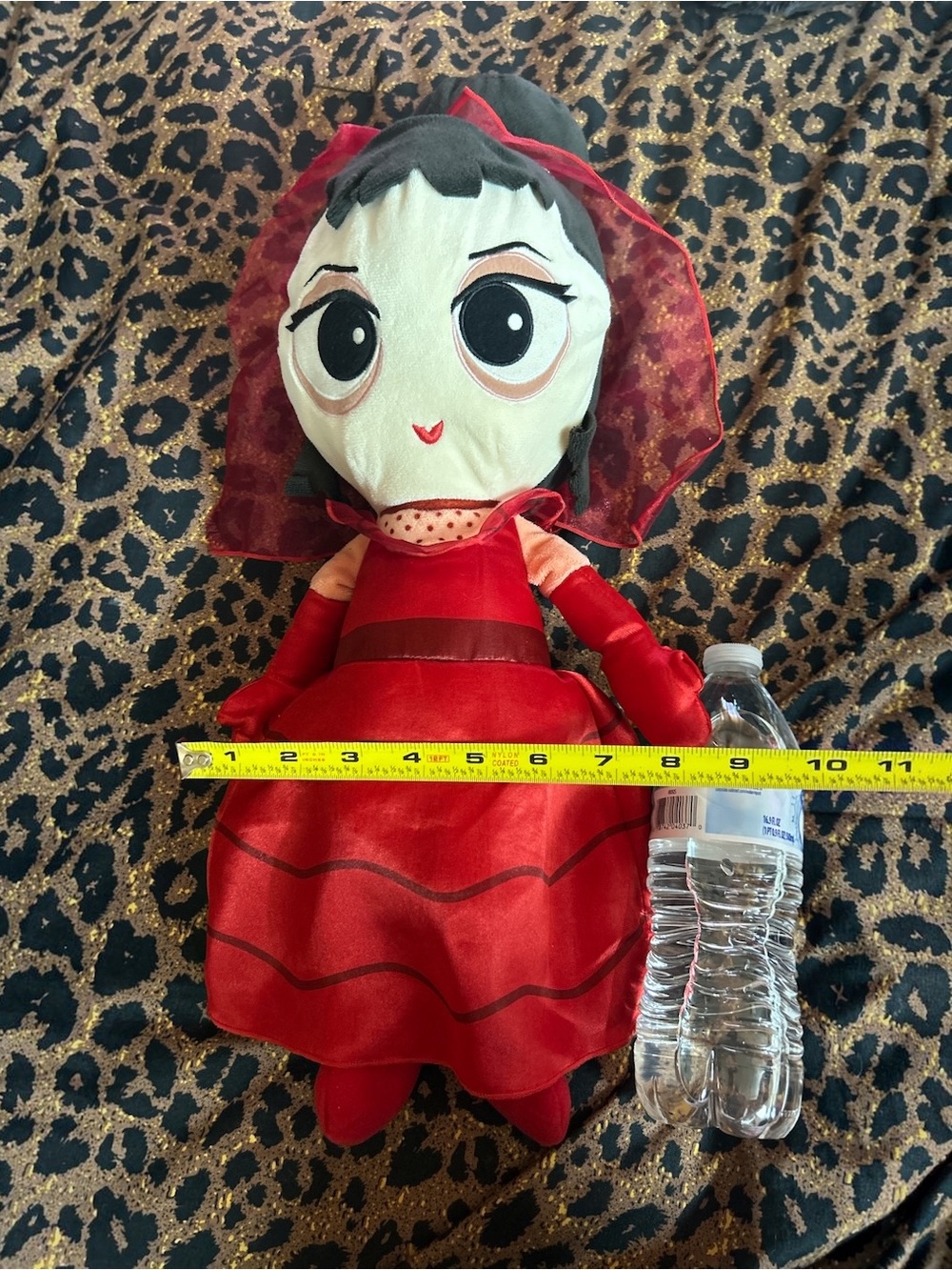 Beetlejuice Lydia Deetz Plush Dolls Set of 2 Funko Spirit Halloween Red Black - Picture 8 of 11
